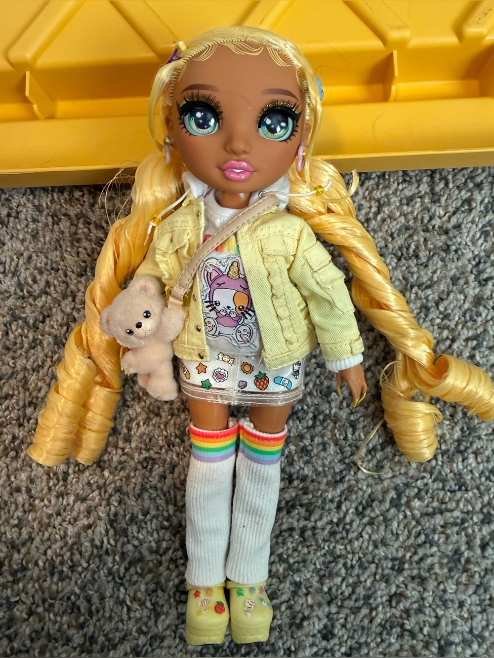 Rainbow High Sunny Madison ONLY (from the Luna Madison 2-pack) Dolls Yellow Toy